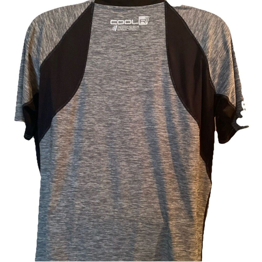 Men's short sleeve quick dry workout shirt 2X